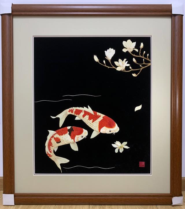 33麦秆画 袁桂喜《锦玉满堂》.jpg